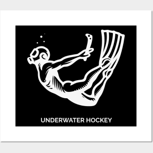 Underwater Hockey Octopush Posters and Art